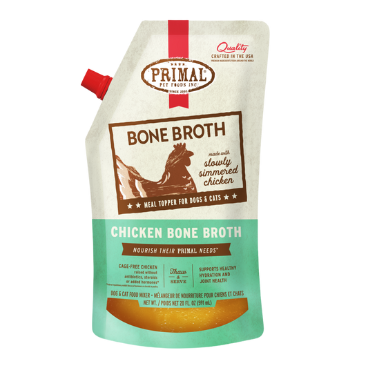 Bone Broth for Cats and Dogs - Chicken Recipe