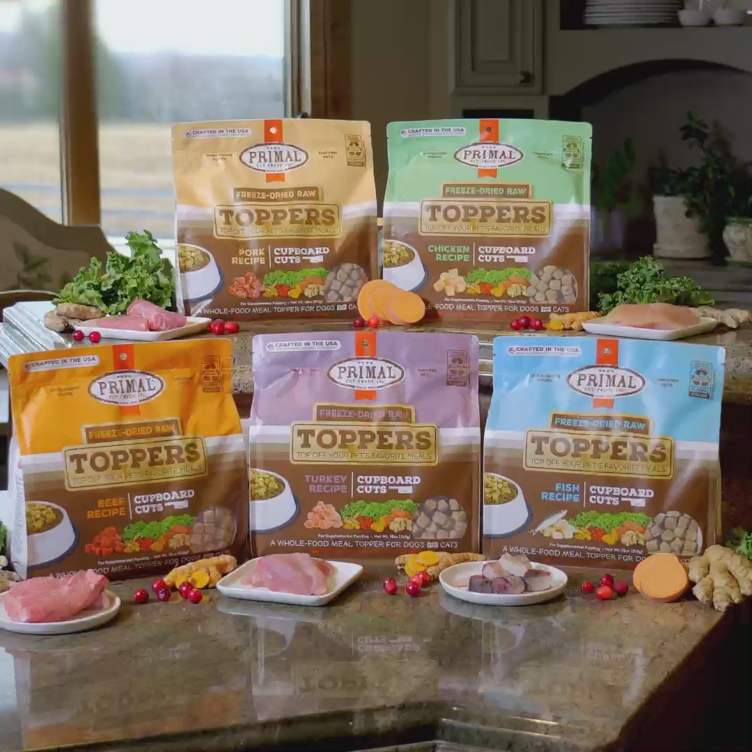 Freeze-Dried Raw Toppers for Cat & Dog Food – Cupboard Cuts